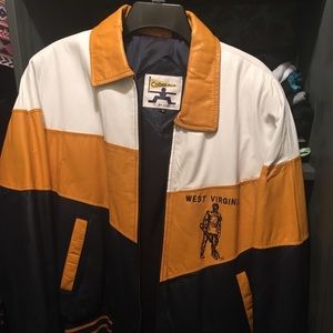 WVU Vintage Leather Jacket